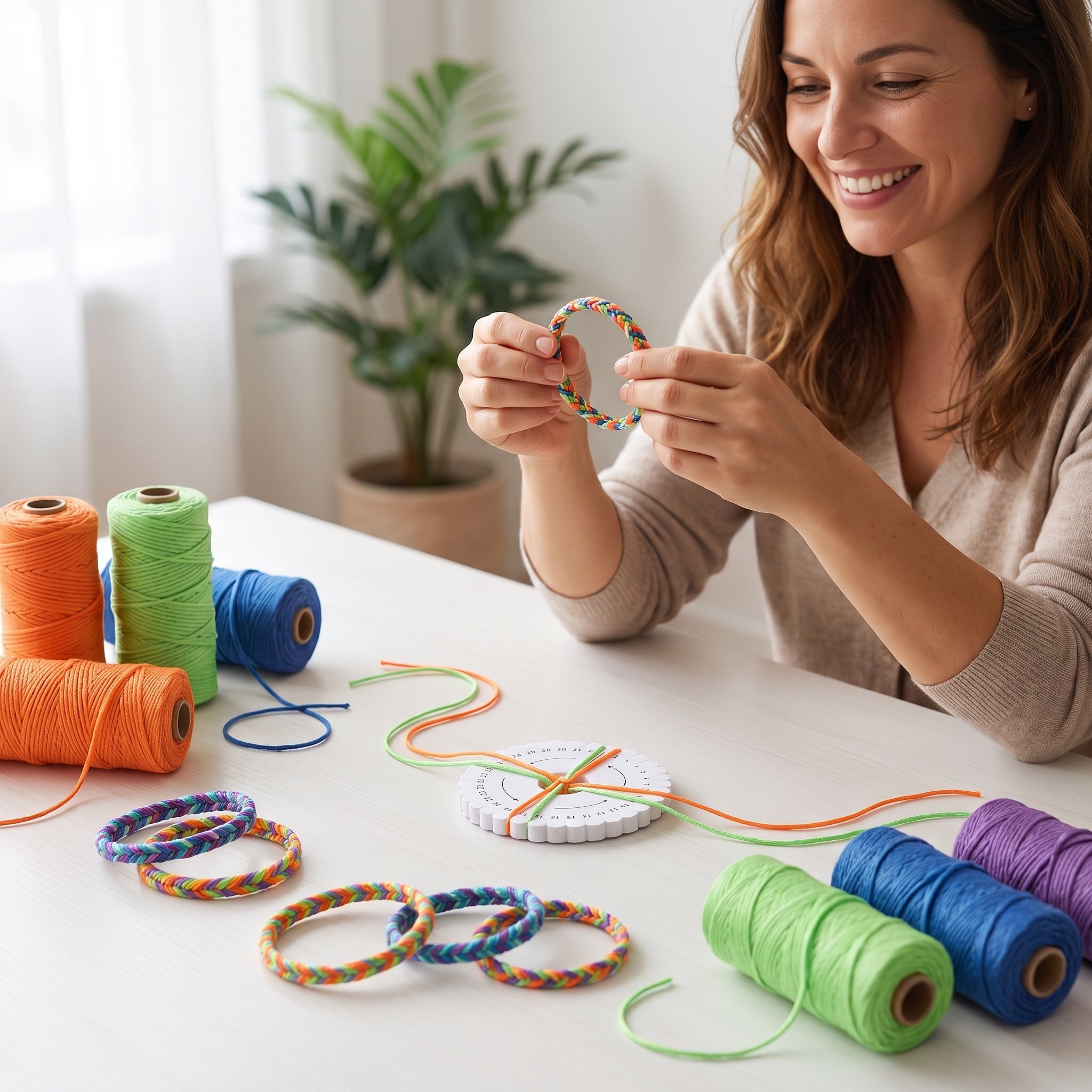 Jewelry Making Tools And Supplies - أداة نسج متعددة الاستخدامات لصنع الأساور،