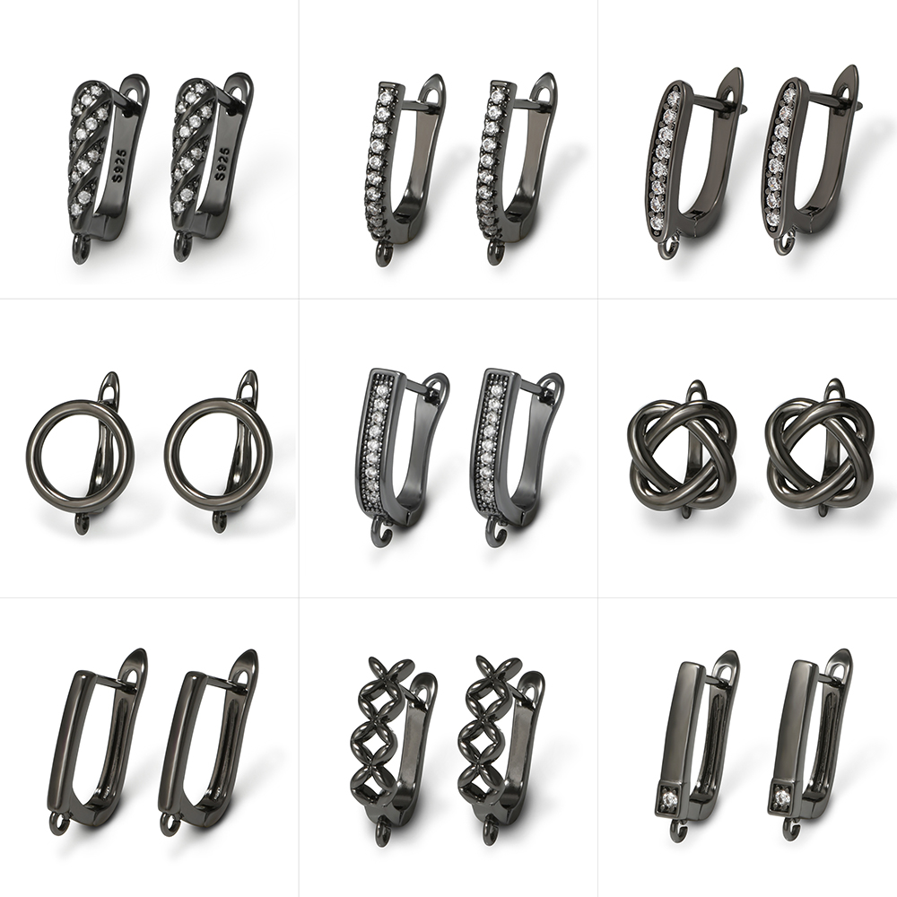 Jewelry Making Hobby - YANASI زوج واحد من خطافات الأقراط