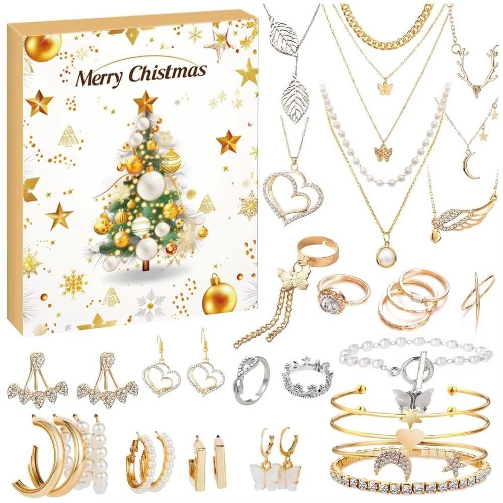 Jewelry Making Advent Calendar - تقويم عيد الميلاد 2024 للصنع اليدوي