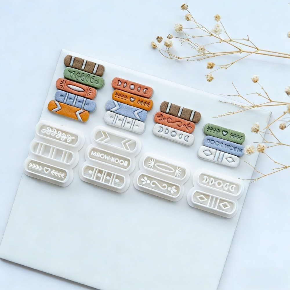 Jewelry Making Guide Book - مجموعة قوالب تشكيل من الصلصال البوليمر
