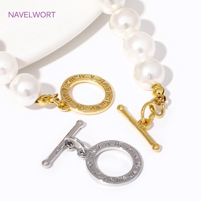 Toggle Clasp Gold - 18K مطلية بالذهب موصلات OT المشبك