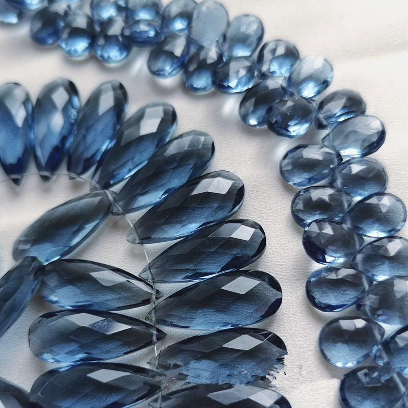 Jewelry Making London - قطعتان من الخرز الفضفاض بلون لندن