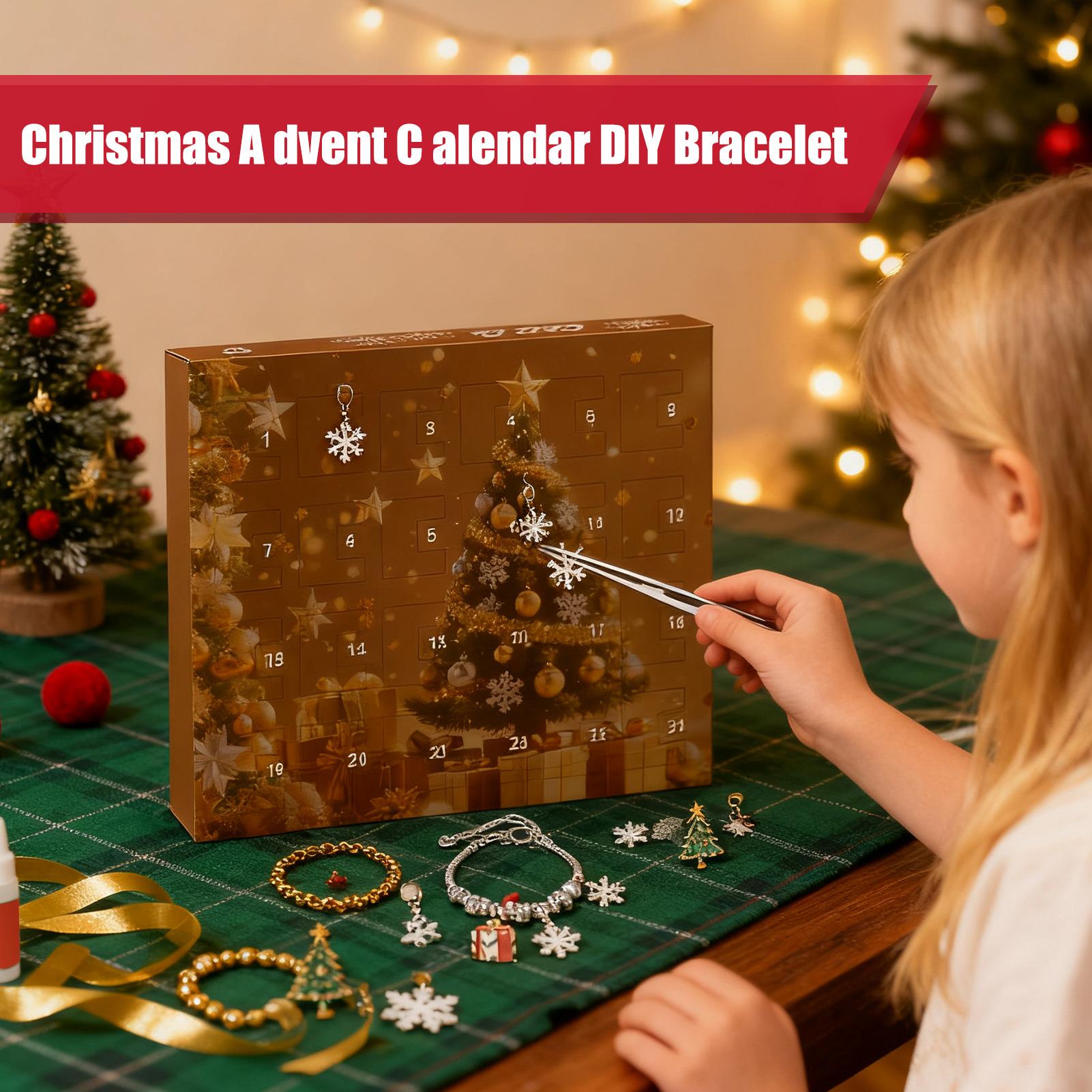 عيد الميلاد التقويم مجيء أساور - مراجعة Jewelry Making Advent Calendar وسعره
