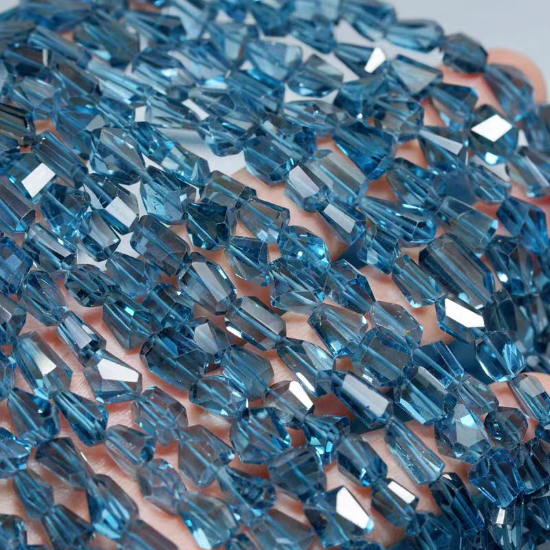 خرز توباز لندن الأزرق الطبيعي  - مراجعة Jewelry Making London وسعره