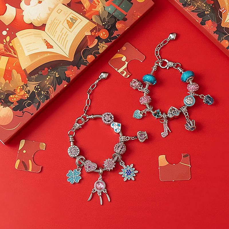 24 يوما مجوهرات عيد الميلاد تق - مراجعة Jewelry Making Advent Calendar وسعره