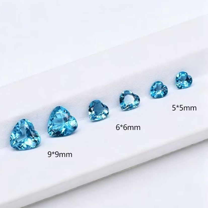 حجر التوباز الأزرق اللندني الط - مراجعة Jewelry Making London وسعره