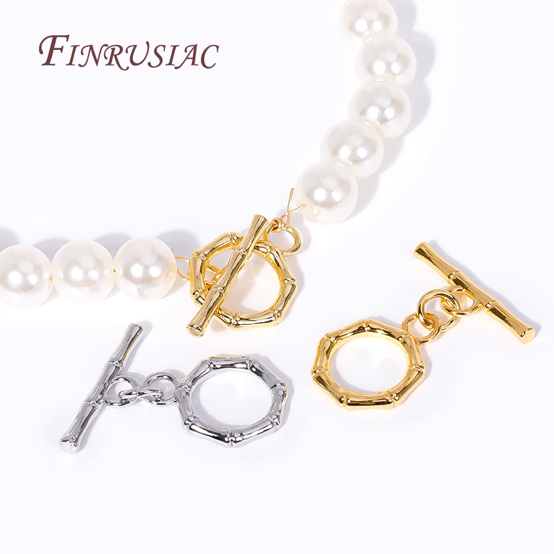 مشابك تبديل مطلية بالذهب عيار  - مراجعة Toggle Clasp Gold وسعره