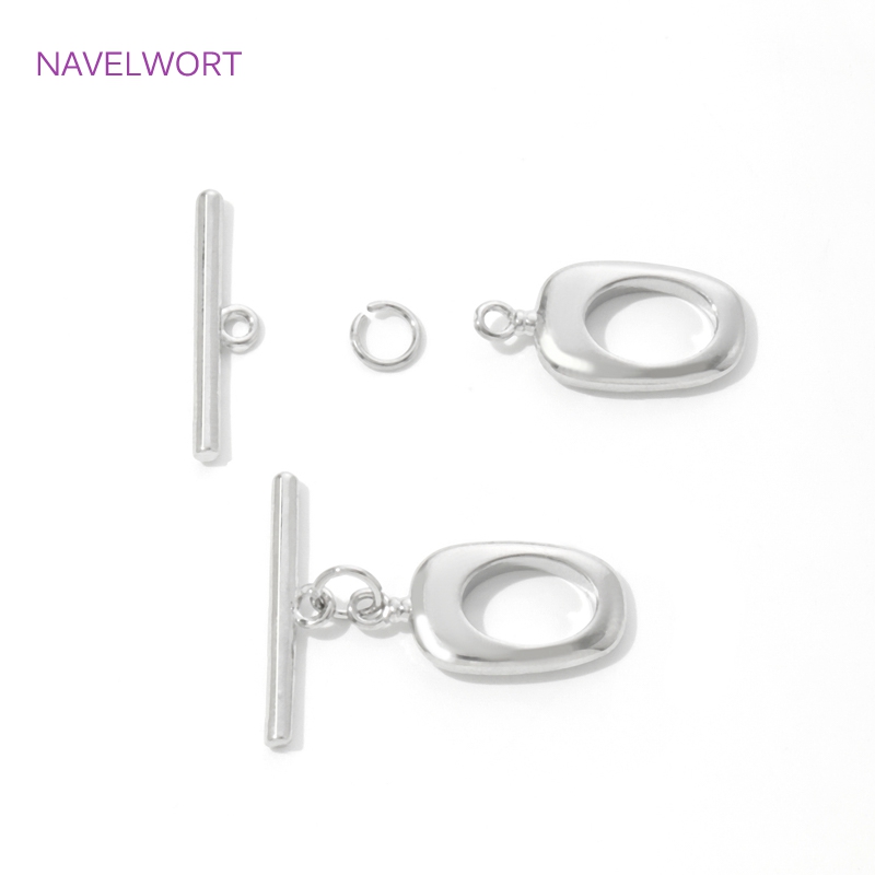 18K مطلية بالذهب النحاس غير ال - مراجعة Toggle Clasp Gold وسعره