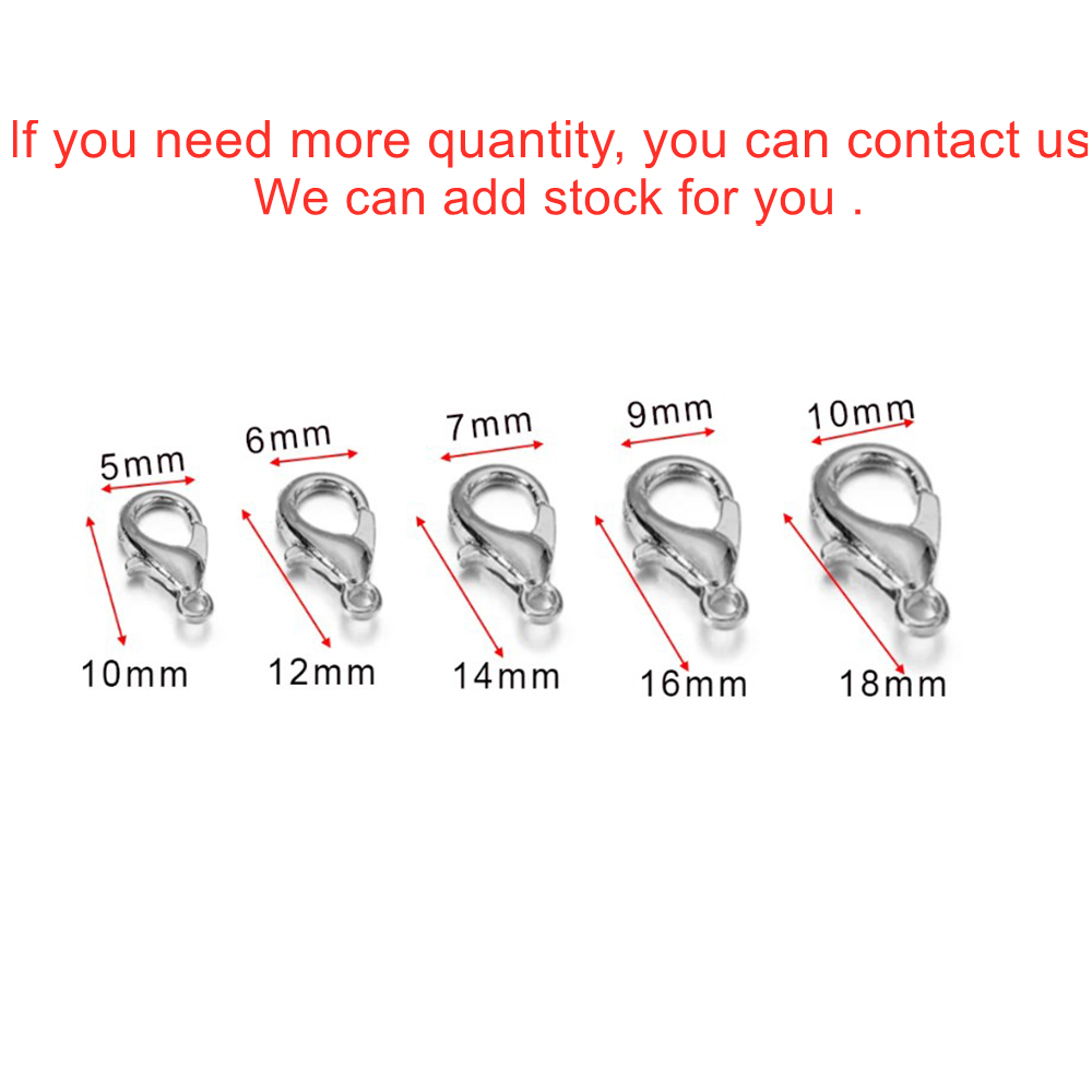 10 قطع مشابك على شكل جراد البح - مراجعة Jewelry Making Supplies Wholesale وسعره