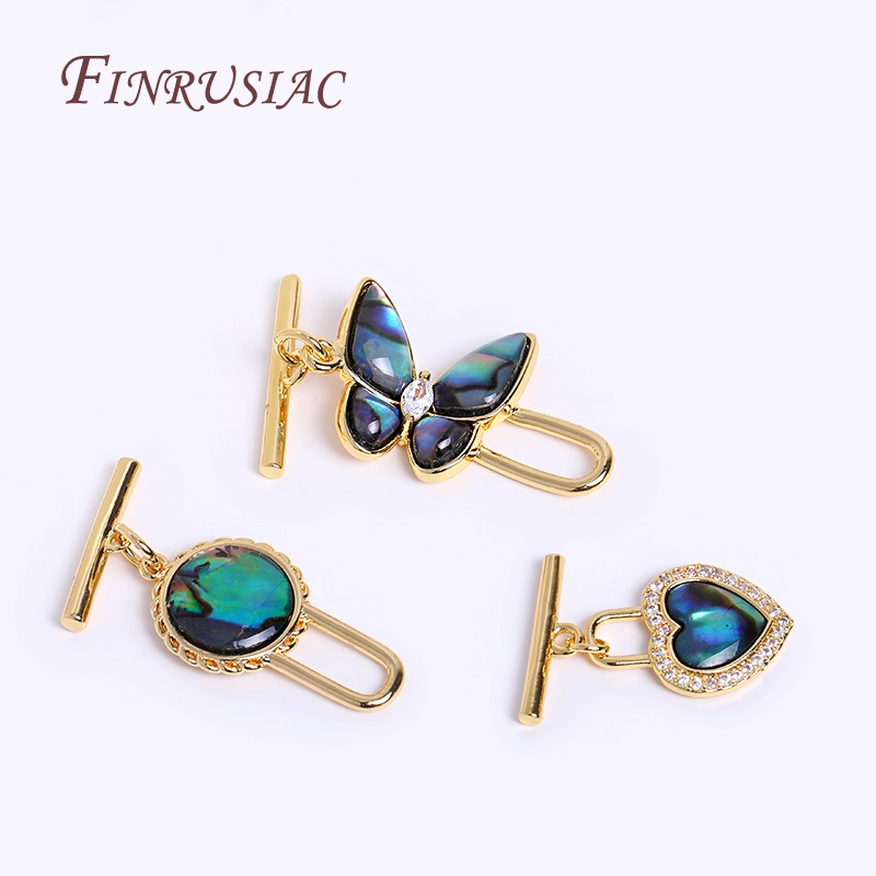 3 نمط مطلية بالذهب أذن البحر ش - مراجعة Toggle Clasp Gold وسعره