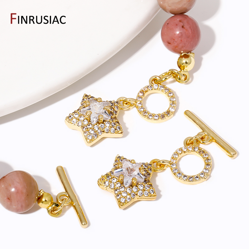 مشبك قلب من النحاس المطلي بالذ - مراجعة Toggle Clasp Gold وسعره
