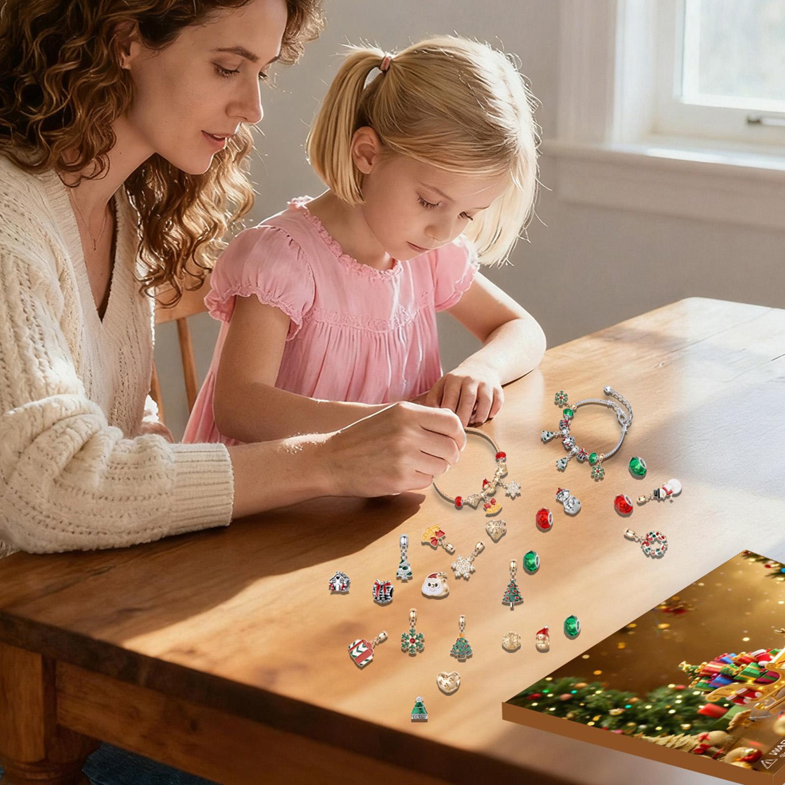 التقويم مجيء سوار 24 يوما صنع  - مراجعة Jewelry Making Advent Calendar وسعره