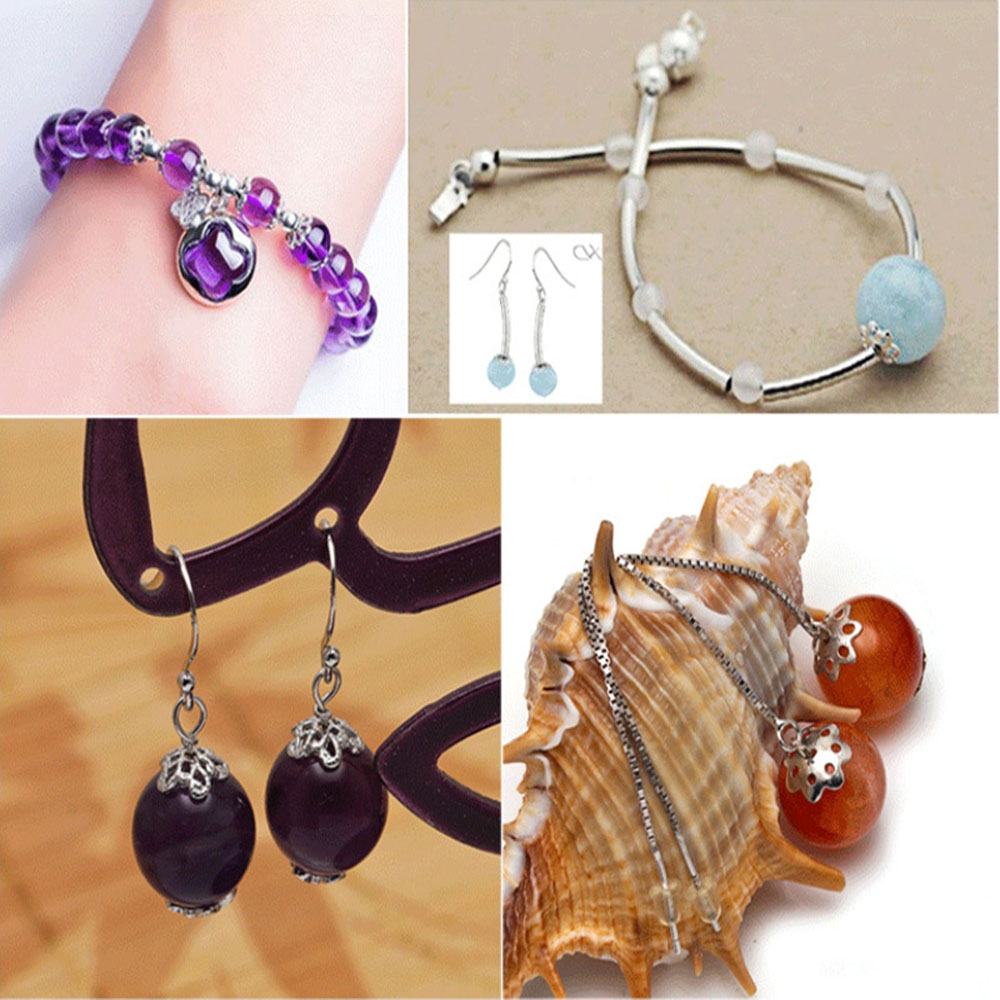 طقم قبعات زهور من الخرز للأساو - مراجعة Jewelry Making Bali وسعره