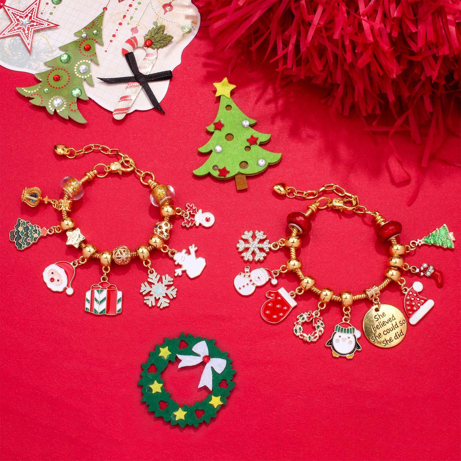 سوار عيد الميلاد مجيء 24 يومًا - مراجعة Jewelry Making Advent Calendar وسعره