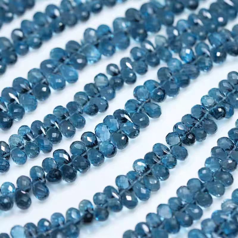6A لندن الأزرق توباز قطرة الأو - مراجعة Jewelry Making London وسعره