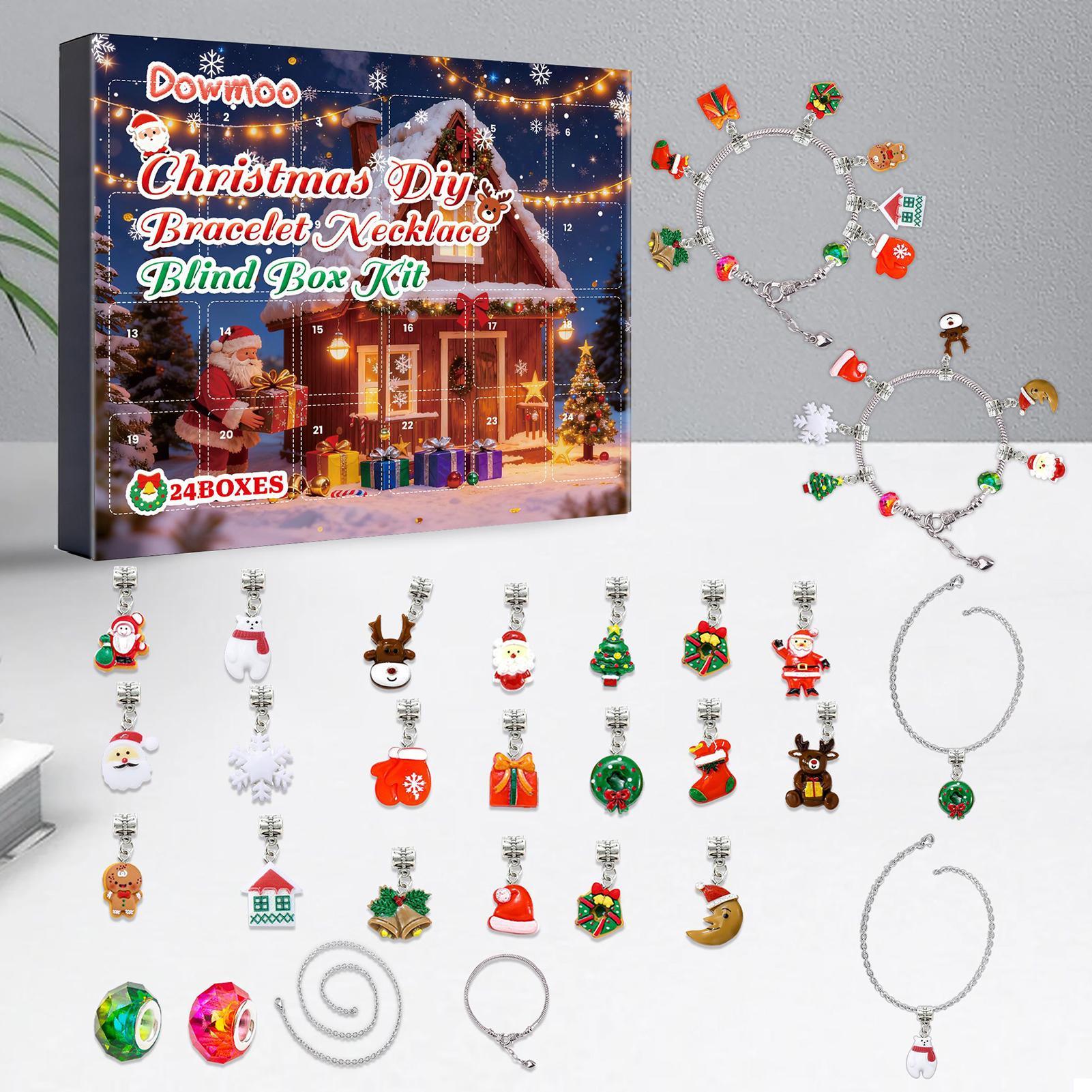 عيد الميلاد تقويم القدوم أساور - مراجعة Jewelry Making Advent Calendar وسعره