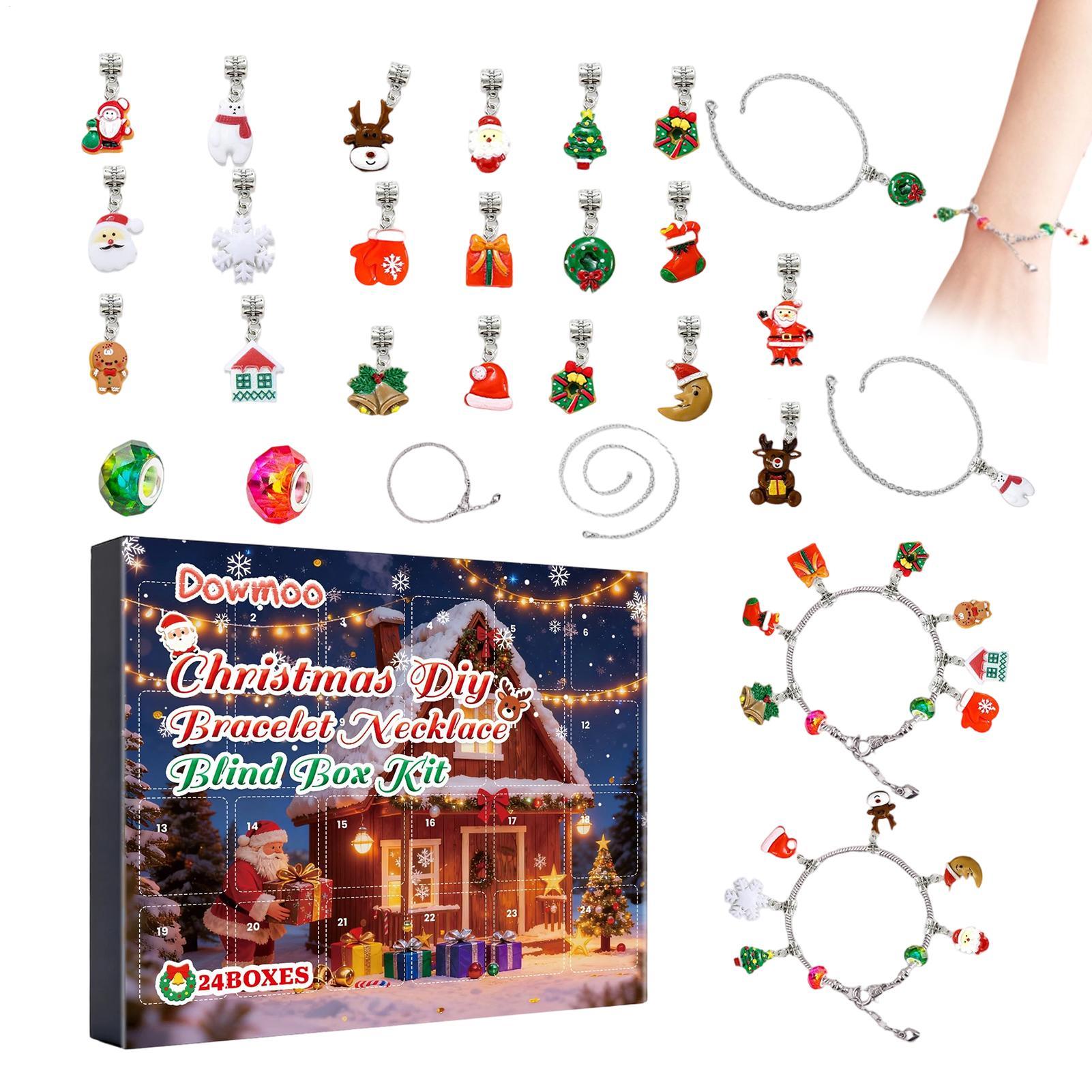 عيد الميلاد تقويم القدوم أساور - مراجعة Jewelry Making Advent Calendar وسعره