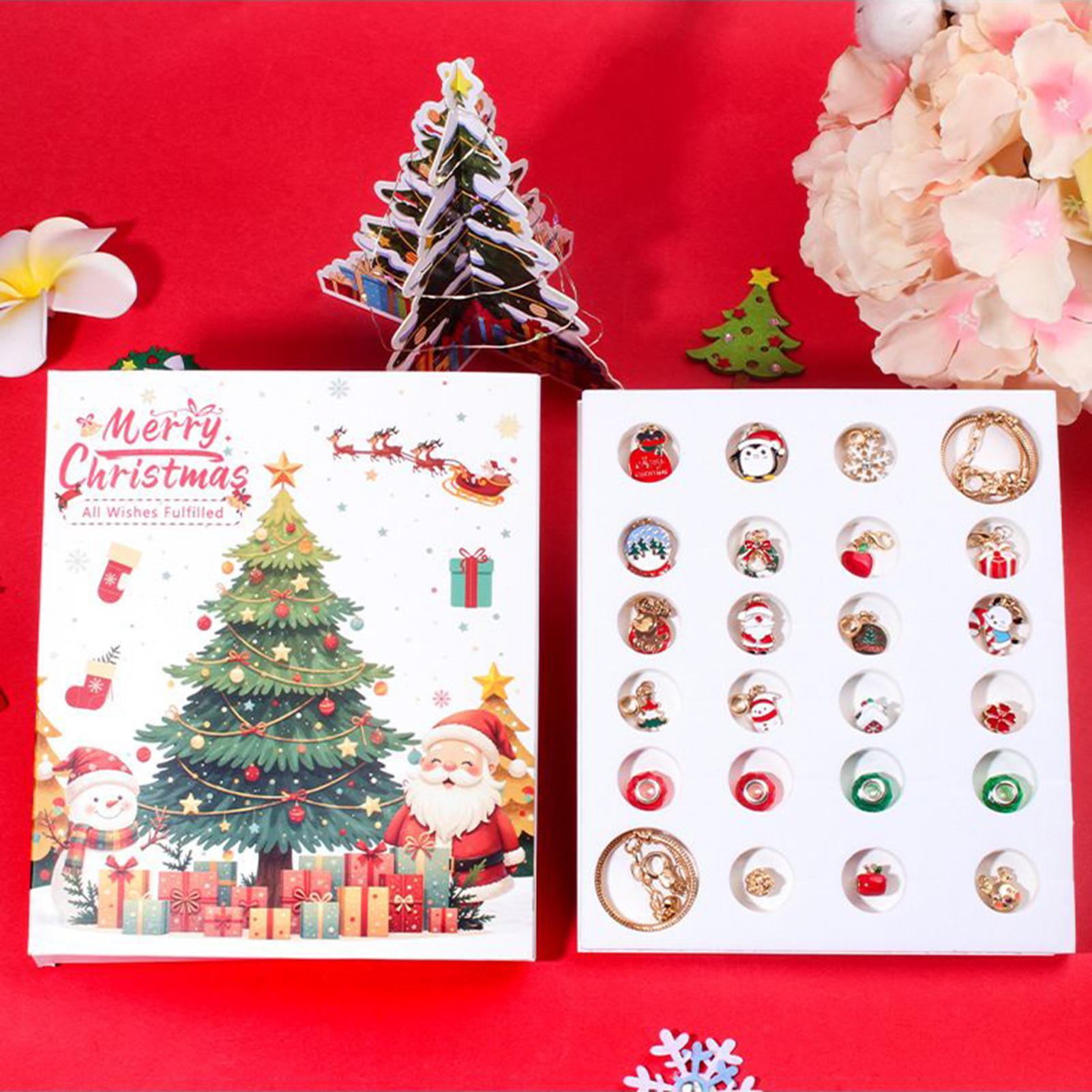 التقويم مجيء سحر عيد الميلاد ا - مراجعة Jewelry Making Advent Calendar وسعره